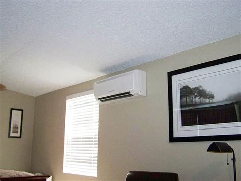 Ductless Air conditioner in Edmonton home